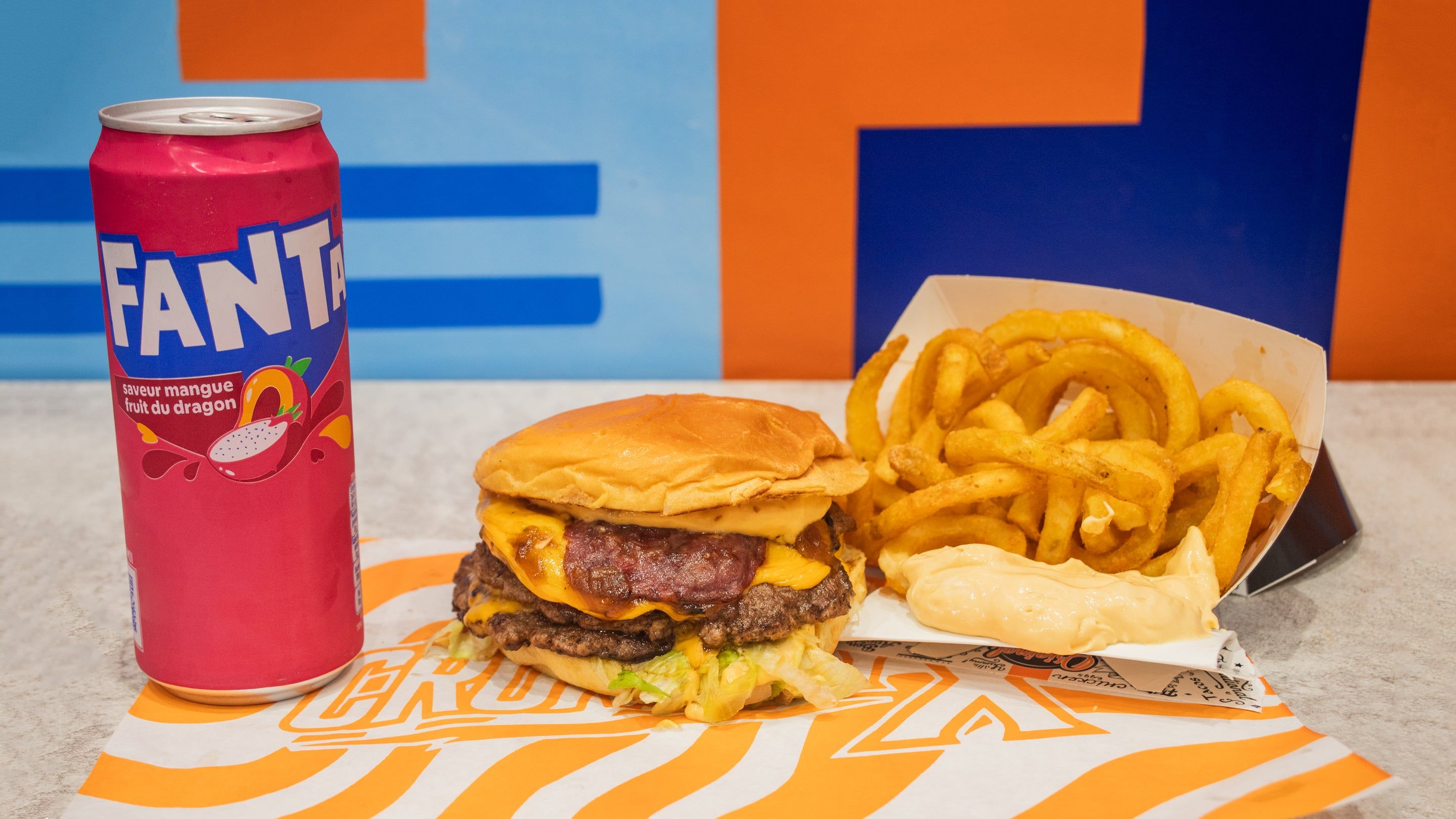 Menu smash burger — Menus Crunchy X